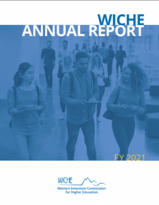 WICHE Annual Report front page