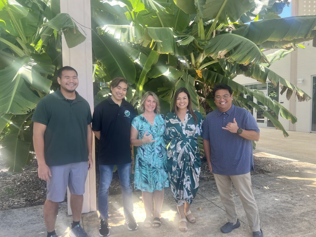 Staff of the Hawai'i Psychology Internship Consortia, Dr. Canaan Higa, Dr. Tod-Casey Takeuchi, Dr. Katlyn Hale, Dr. Mei-Lin Lawson, and Dr. Stephan Ogasawara.