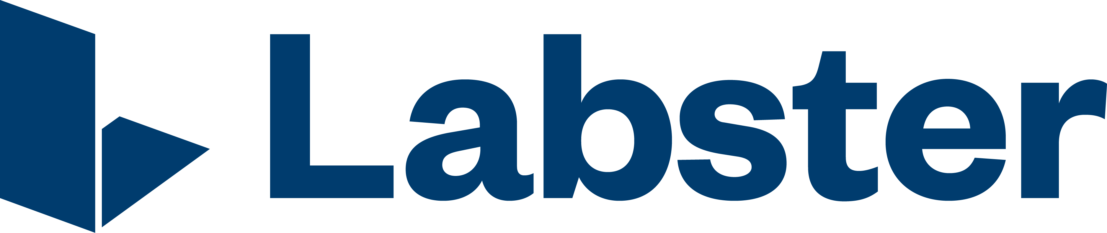Labster logo.