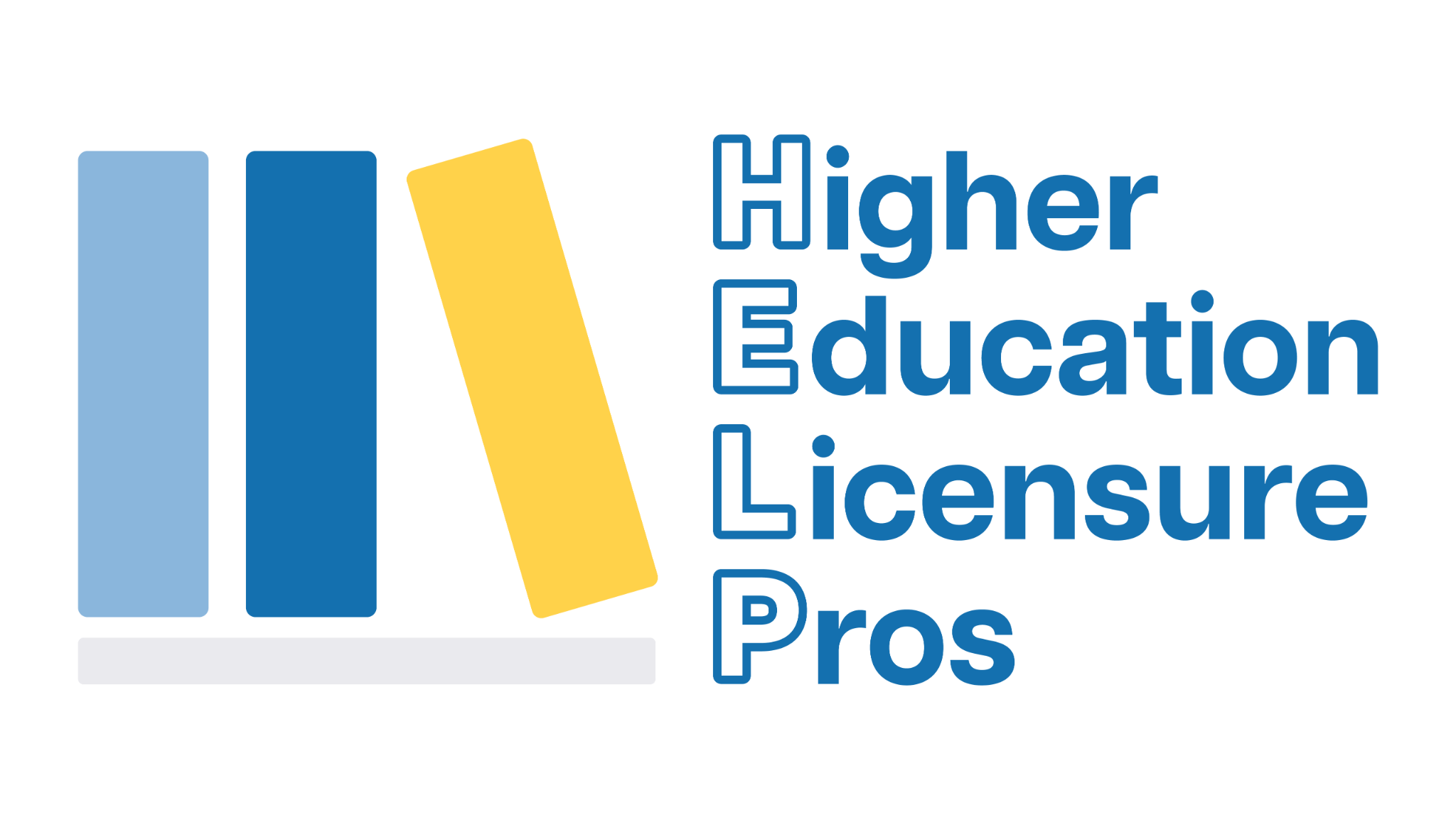 Higher Education Licensure Pros logo.